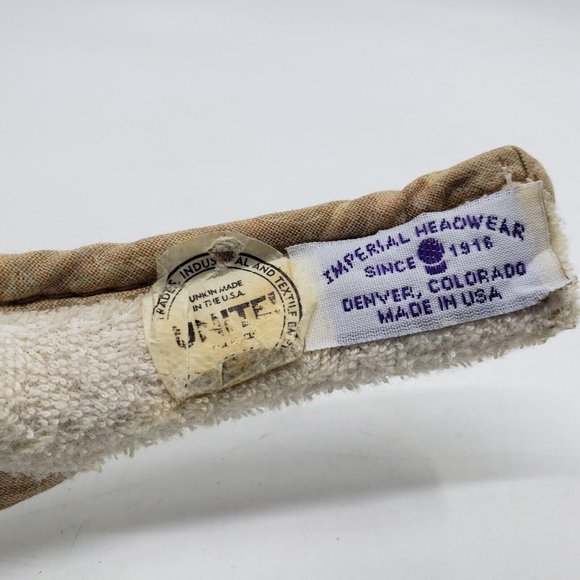 Pebble Beach Golf Links Openback Visor Hat Activewear Headwear Vintage USA Made - Picture 7 of 10